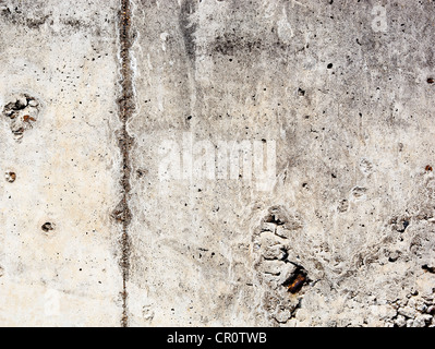 Beton Wand Textur in rauen, Grunge-Stil mit Flecken und tragen Stockfoto