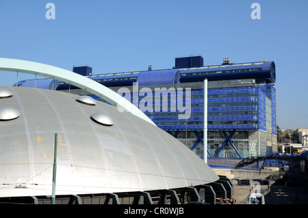 Der Dome Concert Hall & Hotel du Departement des Bouches-du-Rhône oder County Council Büros (von Will Alsop) Marseille Frankreich Stockfoto