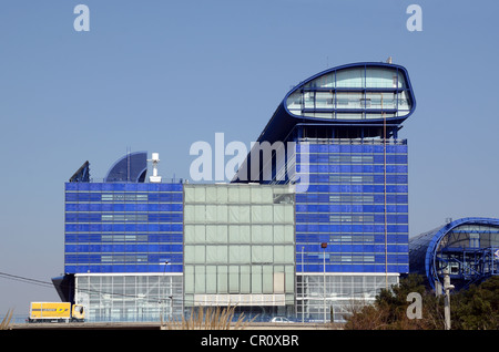 Hotel du Département des Bouches-du-Rhône oder County Council Büros an Saint-Just-Marseille (von Will Alsop, 1993) Frankreich Stockfoto