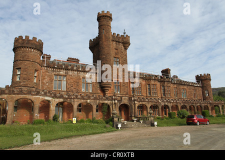 Außenseite des Kinloch Castle Isle of Rum Schottland Juni 2012 Stockfoto