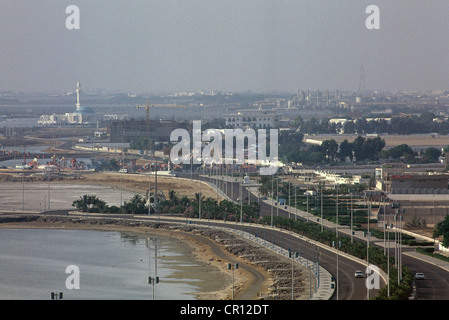 Szenen auf der Jeddah Corniche, die etwa 30 km entlang der Urlaubsort an der Küste der Stadt erstreckt. Stockfoto