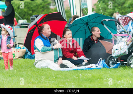 Queen Elizabeth Diamond Jubiläumsfeier in Otley, Suffolk, 4. Juni 2012, Suffolk Stockfoto