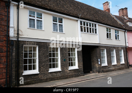 Ein historisches Haus in King's Lynn, Norfolk. Stockfoto