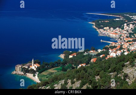 Kroatien, Dalmatien, dalmatinische Küste, Insel Brac, Bol Stockfoto