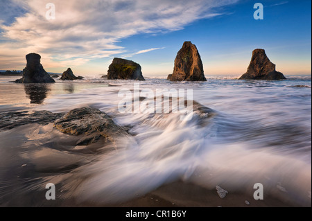 USA, Oregon, Coos County, Bandon, Coastal anzeigen Stockfoto