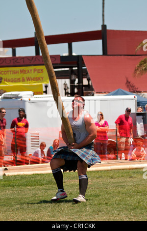 Versoffen Festival und Highland games Stockfoto