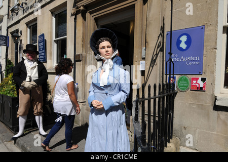 Jane Austen Centre, Bath, Somerset, England, UK Stockfoto