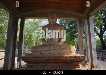 Samadhi Buddha, nördlichen Ruinen, Anuradhapura, (UNESCO Weltkulturerbe), Nord-Zentralprovinz Sri Lanka Stockfoto