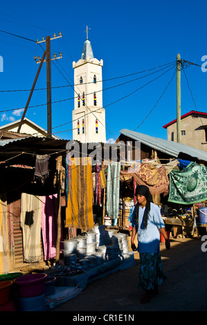 Madagaskar, ehemalige Provinz Toliara, Atsimo Andrefana Region, Süd-West-Küste, Sakaraha, Markt Stockfoto