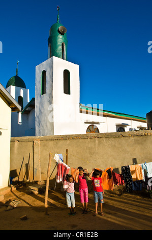 Madagaskar, ehemalige Provinz Toliara, Atsimo Andrefana Region, Süd-West-Küste, Sakaraha, kleine Mädchen Tania Ceny, Ranza Stockfoto