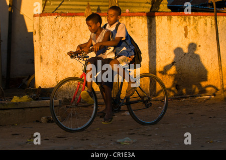 Madagaskar, ehemalige Provinz Toliara, Atsimo Andrefana Region, Süd-West-Küste, Sakaraha der dowtown Stockfoto