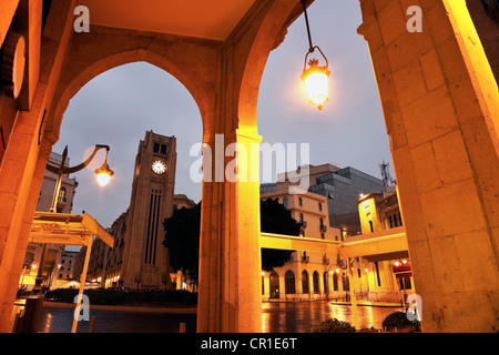 Libanon, Beirut, Ort d'Etoile mit Parlamentsgebäude Stockfoto