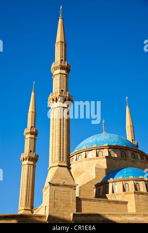 Libanon, Beirut, Ort d'Etoile, Mohammad al Amin Moschee Stockfoto