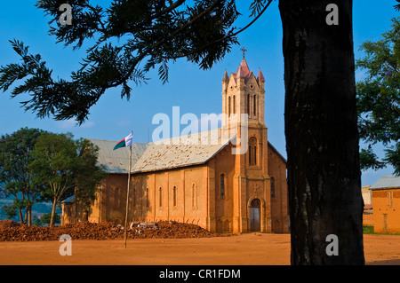 Madagaskar, Hochland, ehemalige Provinz von Fianarantsoa, Haute Matsiatra Region, Andranovorivato, Berangotra katholischen Stockfoto