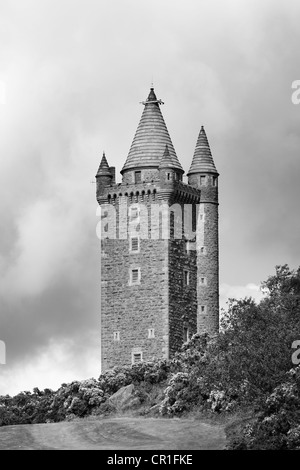 Scrabo Turm, Newtownards, County Down, Nordirland, Vereinigtes Königreich, Europa, PublicGround Stockfoto