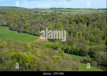 "Symond Yat Rock', Herefordshire, Stockfoto