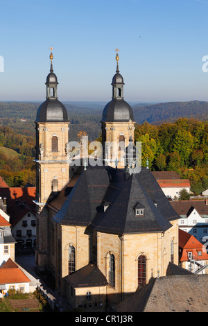 Heilige Dreifaltigkeit oder Heilige Dreifaltigkeit Wallfahrtskirche, Goessweinstein, Fränkische Schweiz, Oberfranken, Franken Stockfoto