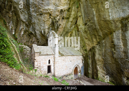 Frankreich, Lozere, die Causses und der Cevennen Mittelmeer Agro pastorale Kulturlandschaft, UNESCO-Welterbe, Gorges du Stockfoto