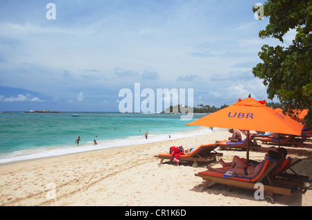 Unawatuna Strand, südliche Provinz, Sri Lanka Stockfoto