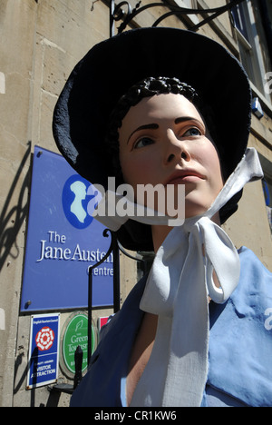 Jane Austen Centre, Bath, Somerset, England, UK Stockfoto