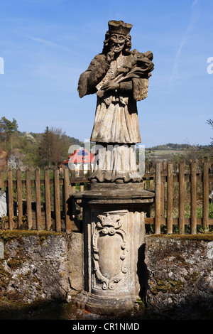 Saint John von Nepomuk, Waischenfeld, Schweiz, Oberfranken, Franken, Bayern, Deutschland, Europa Stockfoto