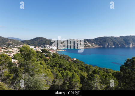 Camp de Mar, Mallorca, Mallorca, Balearen, Spanien, Europa Stockfoto