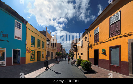 Calle Real, San Sebastian, La Gomera, Kanarische Inseln, Spanien, Europa Stockfoto