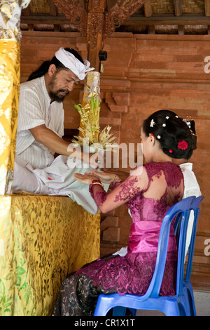 Segen der Braut Stockfoto