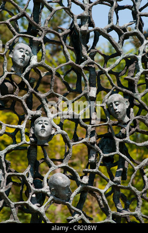 Denkmal für die Toten des Chemin des Dames, ersten Weltkrieg Denkmal, Plateau de Californie, Frankreich Stockfoto