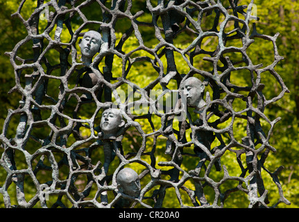 Denkmal für die Toten des Chemin des Dames, ersten Weltkrieg Denkmal, Plateau de Californie, Frankreich Stockfoto