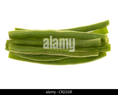 Feine grüne Bohnen Stockfoto