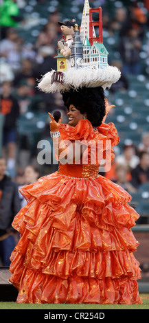 Beach Blanket Babylon Renee Lubin San Francisco Stockfoto