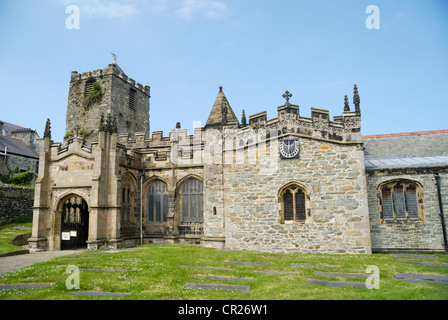 St. Cybi Kirche in Holyhead, Anglesey, Nordwales Stockfoto