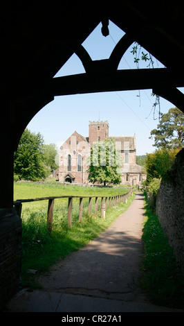 Dore Abtei St. Mary's Pfarrkirche Abtei Dore Golden Valley Herefordshire England UK Stockfoto