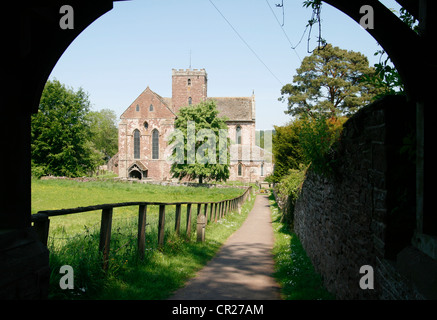 Dore Abtei St. Mary's Pfarrkirche Abtei Dore Golden Valley Herefordshire England UK Stockfoto