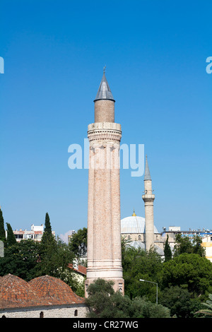 Yivli Minarett in Antalya, Türkei Stockfoto