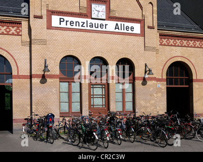 Prenzlauer Allee, Berlin Stockfoto