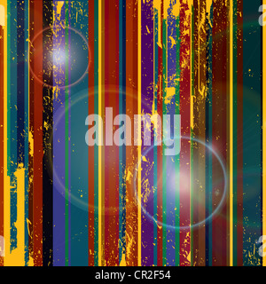 Grunge Streifen Vektor Hintergrund, abstrakte Kunst Stockfoto