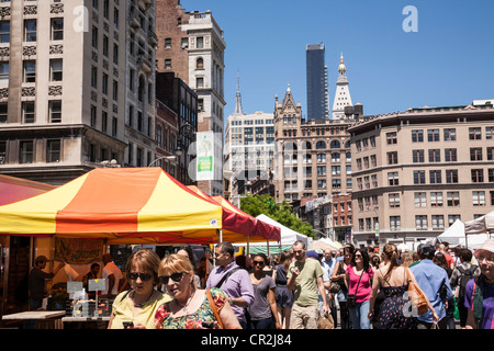 Union Square Farmers' Market, NYC Stockfoto