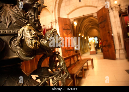 Frankreich, Paris, Ile De La Cite, Kathedrale Notre-Dame de Paris, Schatzkammer Stockfoto