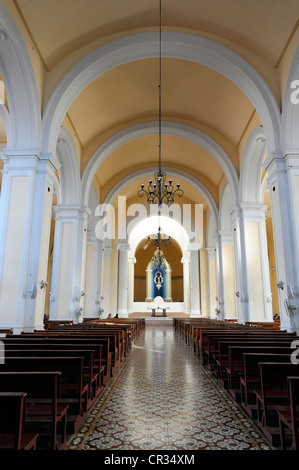 Interieur, Kathedrale von Granada, baute zuerst im Jahre 1529, Granada, Nicaragua, Mittelamerika Stockfoto