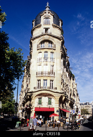 Frankreich, Paris, Montparnasse, 19ten Gebäude in den Boulevard Raspail Stockfoto