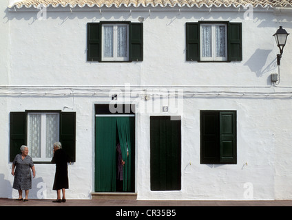 Spanien, Balearen, Minorca, Fornells, Haus Stockfoto