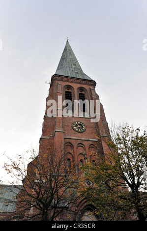 Meldorfer Dom, St. Johanniskirche, erste Abschnitte des Dom Gebäudes entstanden aus 810-828, Schleswig-Holstein Stockfoto