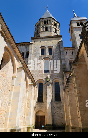 Berühmte Abtei von Cluny, Burgund, Frankreich Stockfoto