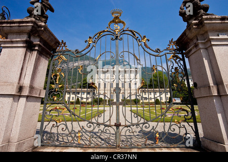 Italien, Lombardei, Comer See, Tremezzo, Villa Carlotta, gebaut im Jahre 1690 von dem Mailänder Bankier, Giorgio Clerici II jetzt gehört Stockfoto