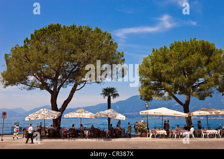 Italien, Venetien, Gardasee, Torri del Benaco Stockfoto