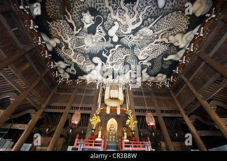 Japan, Insel Honshu, Kinki Region, Stadt Kyoto Gion-Viertel, nur die Kennin Ji-Tempel, Zen-Tempel Stockfoto