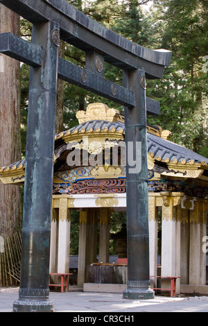 Japan, Insel Honshu, Kanto-Region, Stadt von Nikko, Schreine und Tempel von Nikko UNESCO-Welterbe, Tosho Gu Sanctuary, Stockfoto