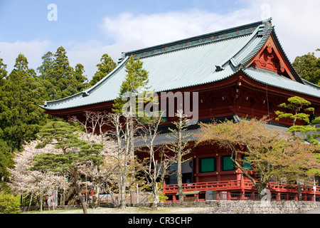 Stadt von Nikko, Schreine und Tempel von Nikko UNESCO-Welterbe, Rinno-Ji-Tempel, Kanto-Region, Insel Honshu, Japan Stockfoto